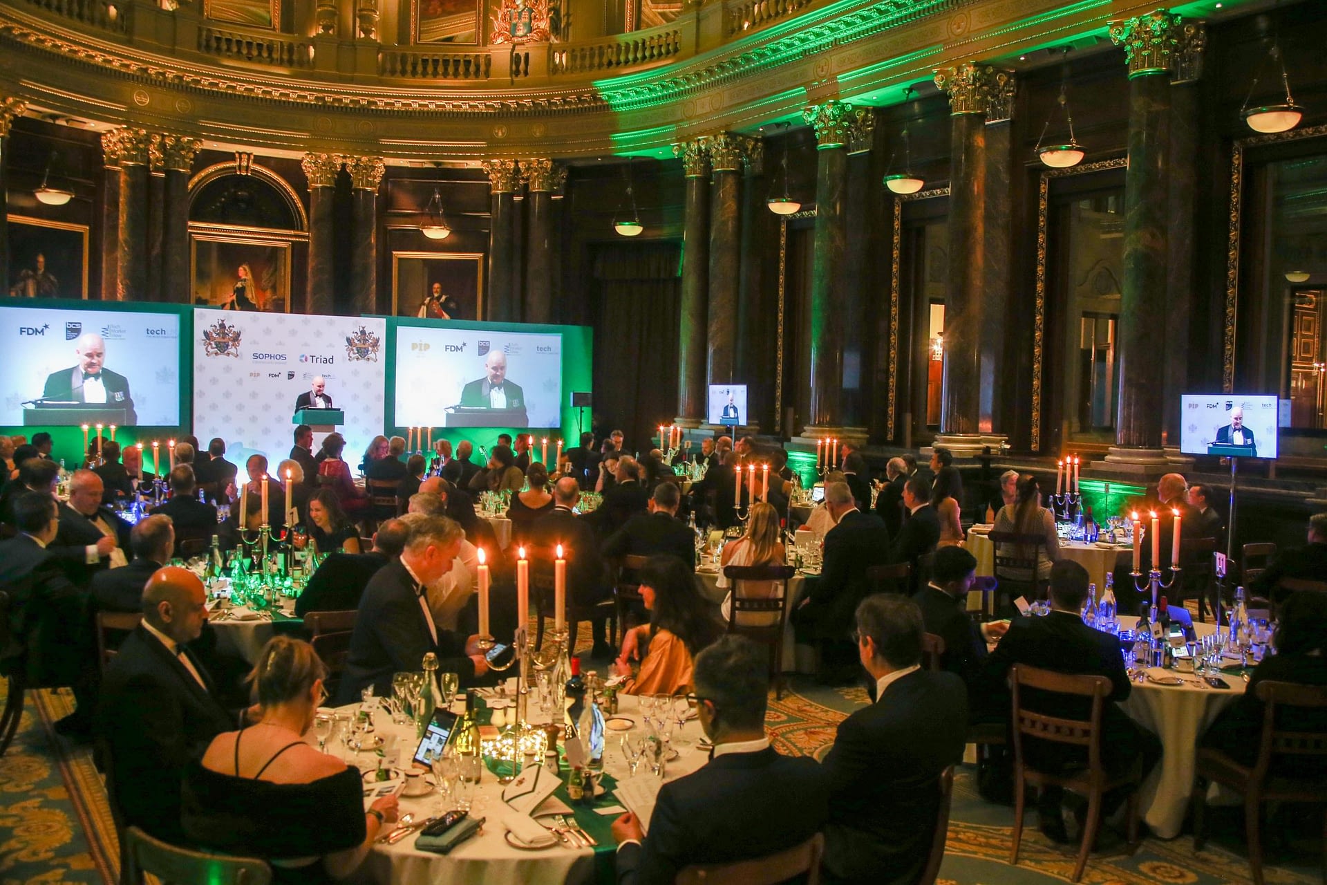 The IT industry dinner at Drapers' Hall
